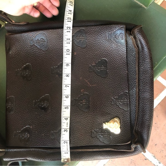 Gene Simmons Limited Edition Pebble Leather Messenger Money Bag KISS Numbered - Picture 9 of 16